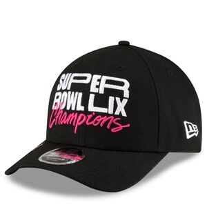Men's New Era Black Philadelphia Eagles Super Bowl LIX Champions Parade 9FORTY A